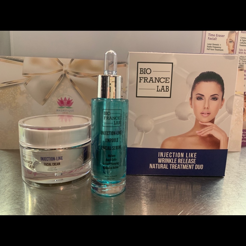 Injection Like Wrinkle Release Treatment Duo